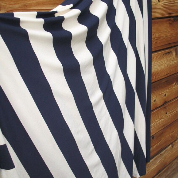 NWT  Striped Convertible Stretch Jersey Strapless Maxi Dress XS S M L One Size - Picture 5 of 11